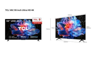TCL V6C 55 inch Ultra HD 4K Smart LED TV (55V6C)